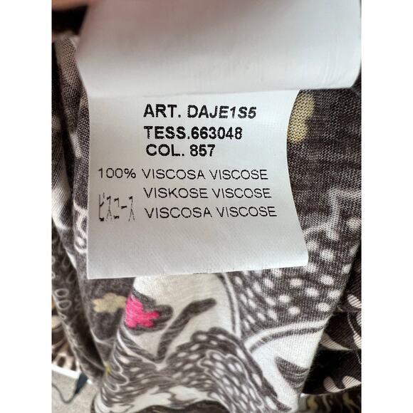 Missoni Multi-color Patterned Bell Sleeve Dress Groovy Funky Psychedelic 6 - Picture 7 of 10